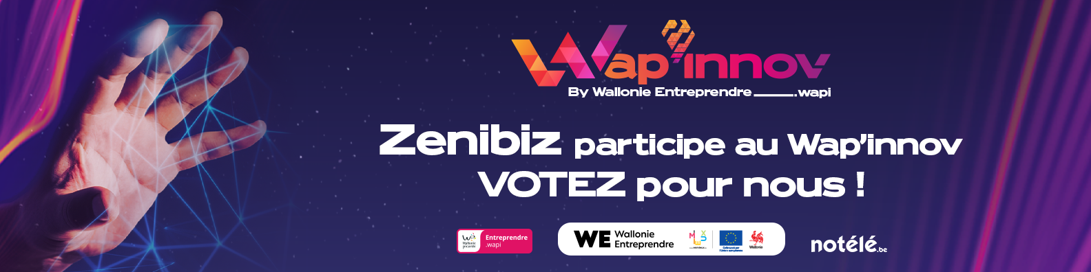 Zenibiz participe au Wap'innov — votez pour nous !