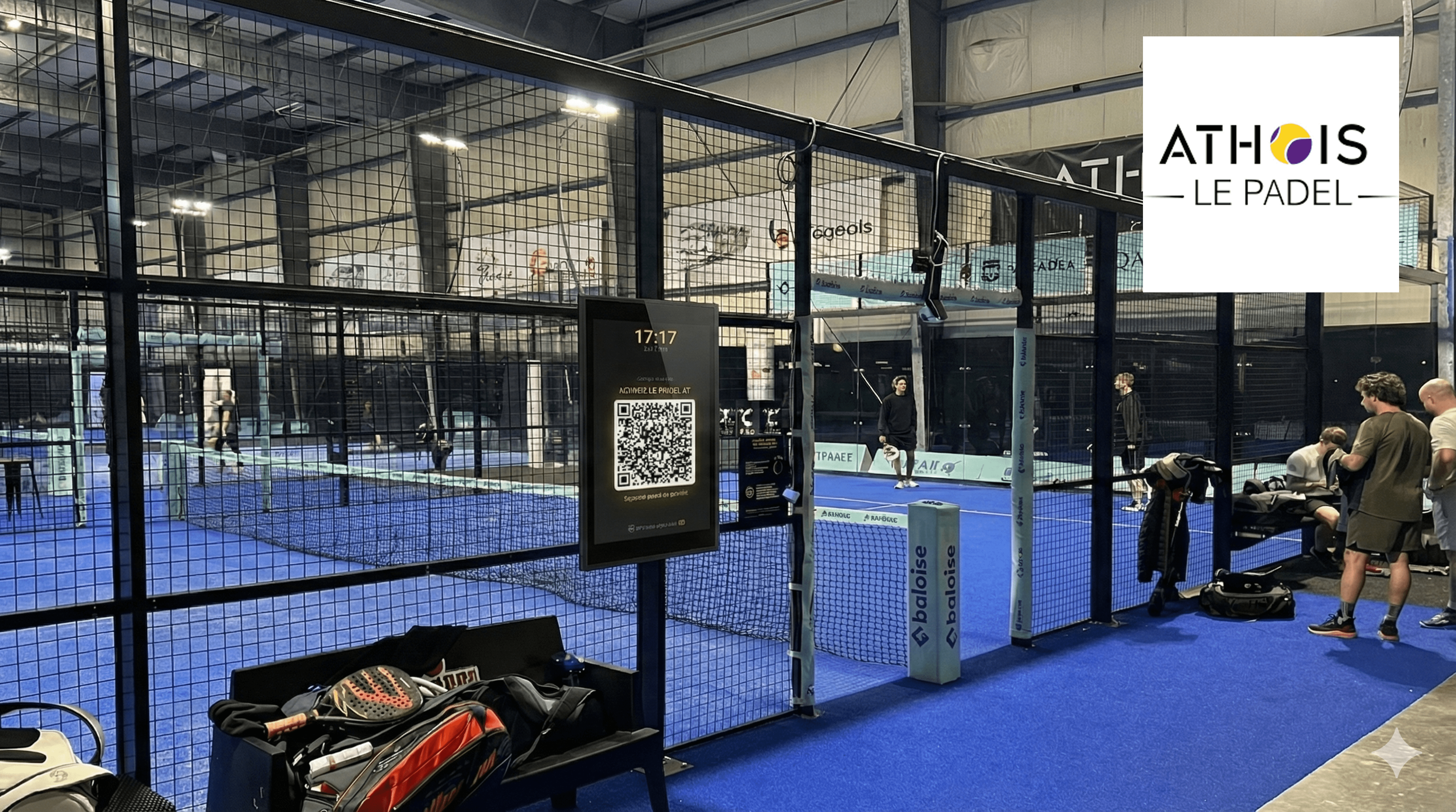 PADELLL.COM - premier club terrain connecté par IA