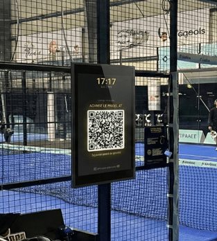 PADELLL.COM - premier club terrain connecté par IA